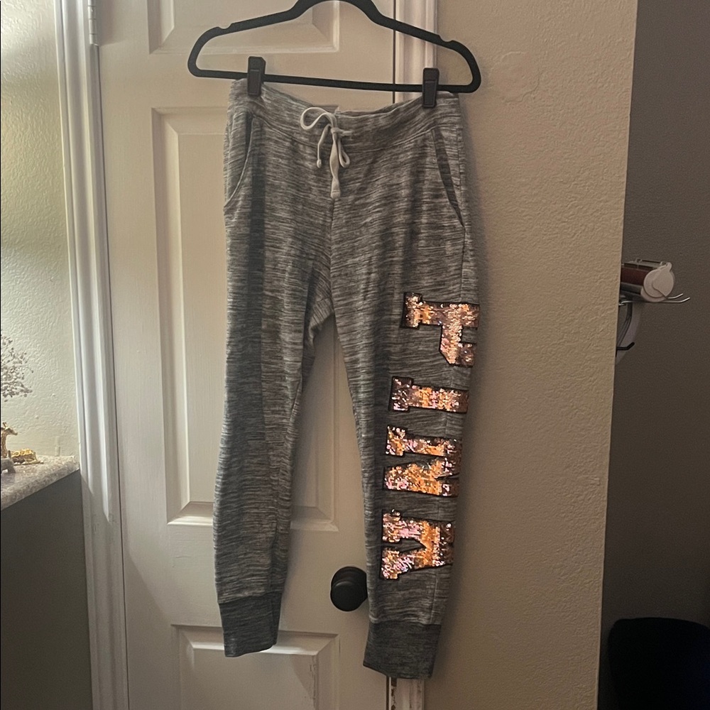 Victoria’s Secret PINK Sequin joggers